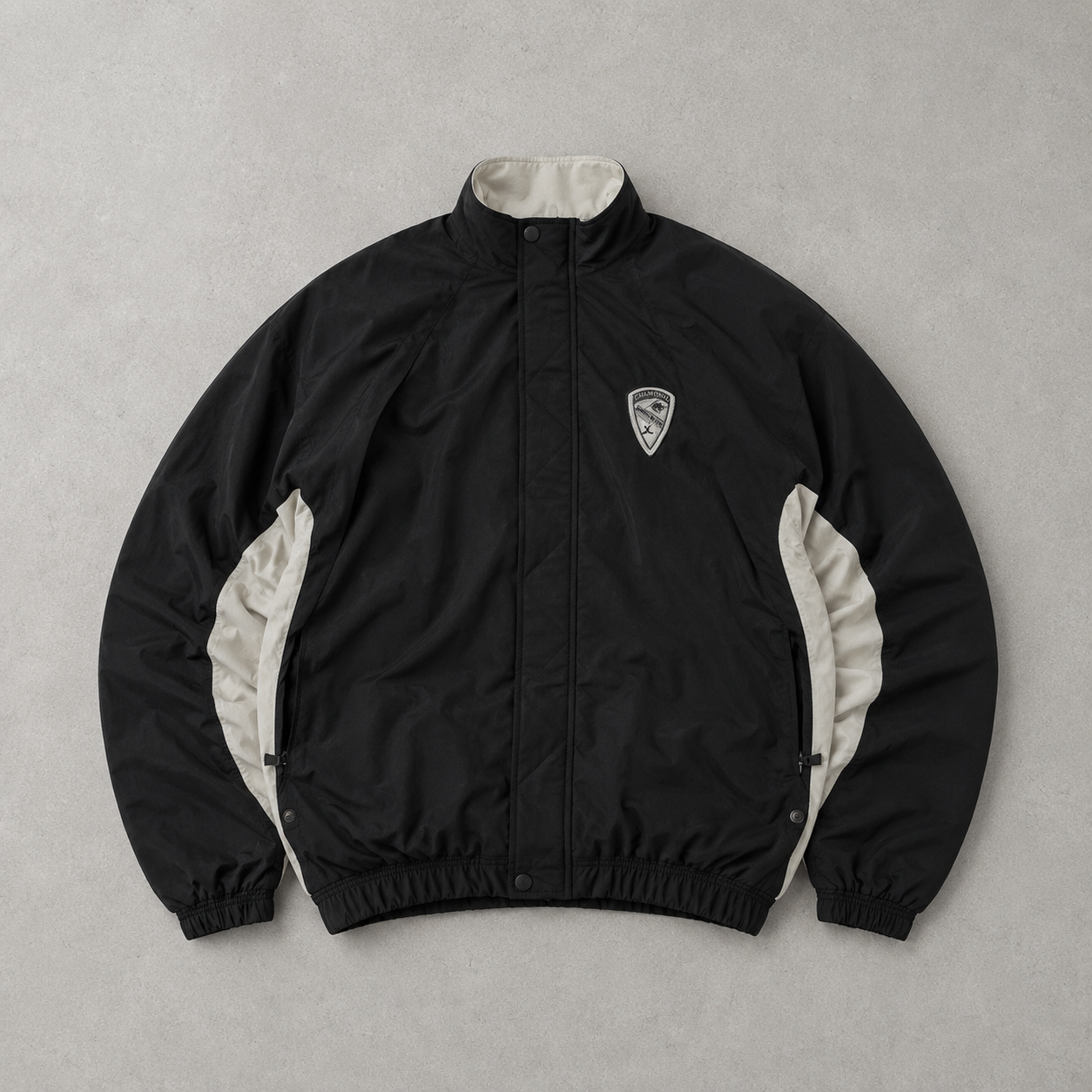 Y2K 2003 Adidas Jacket Schwarz Rare (Size L)