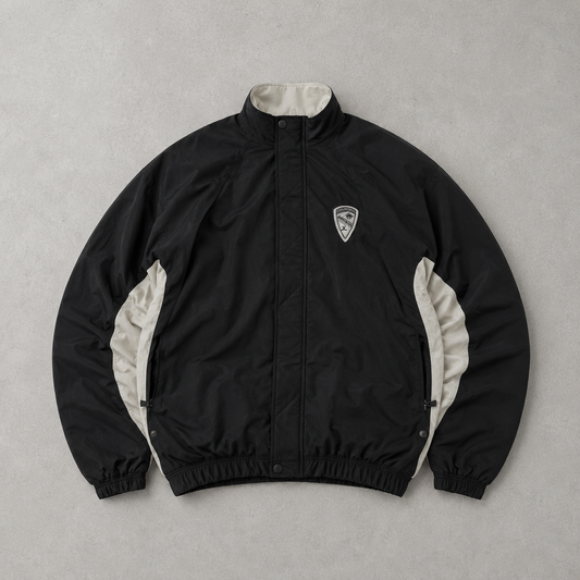 Y2K 2003 Adidas Jacket Schwarz Rare (Size L)