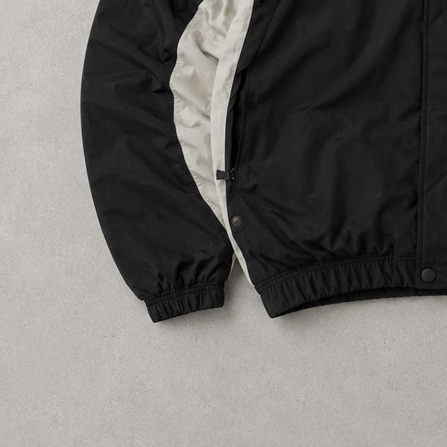 Y2K 2003 Adidas Jacket Schwarz Rare (Size L)