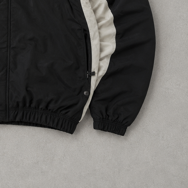 Y2K 2003 Adidas Jacket Schwarz Rare (Size L)
