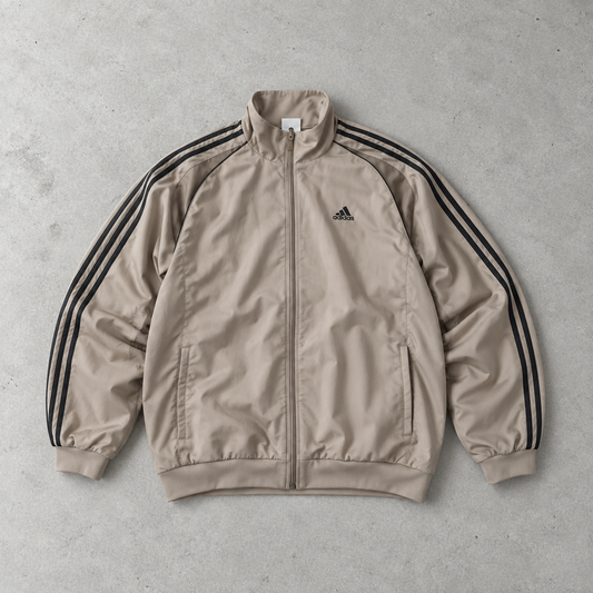 Adidas Jacke Beige / Schwarz Selten (XL)