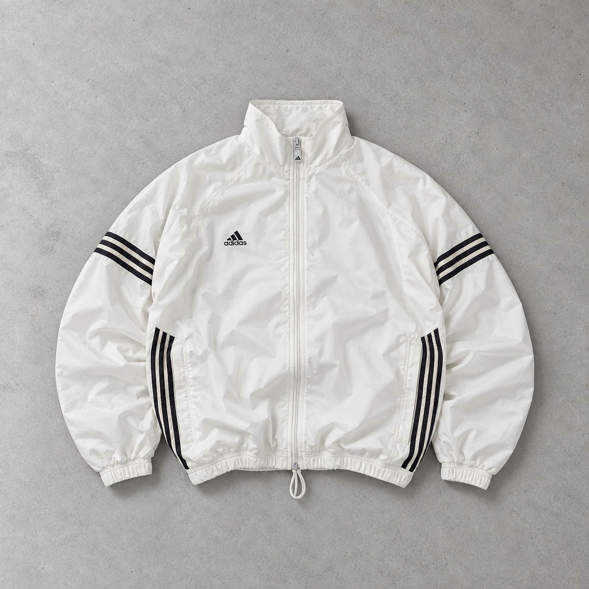 90s adidas Track Jacket Weiß Limited (S)