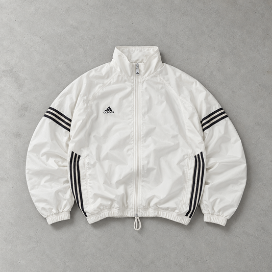 90s adidas Track Jacket Weiß Limited (S)