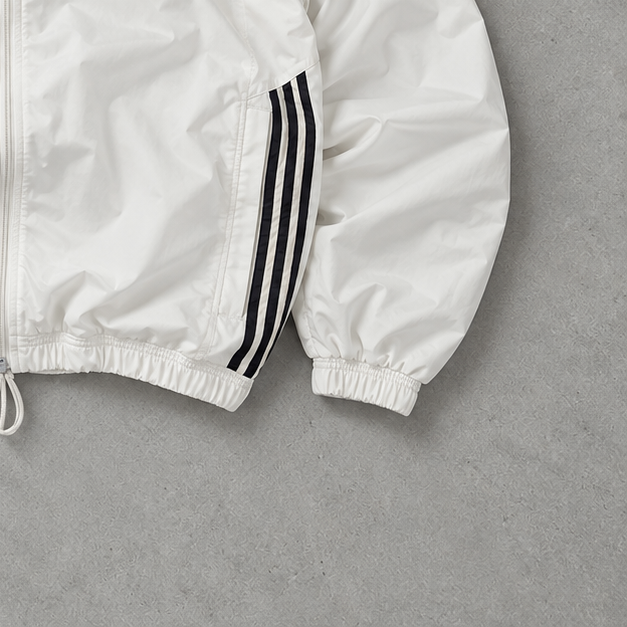 90s adidas Track Jacket Weiß Limited (S)