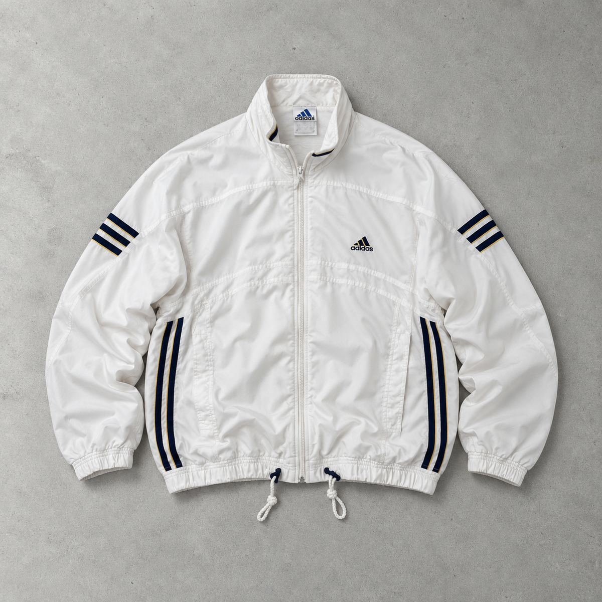 90s adidas Track Jacket Weiß Limited (S)
