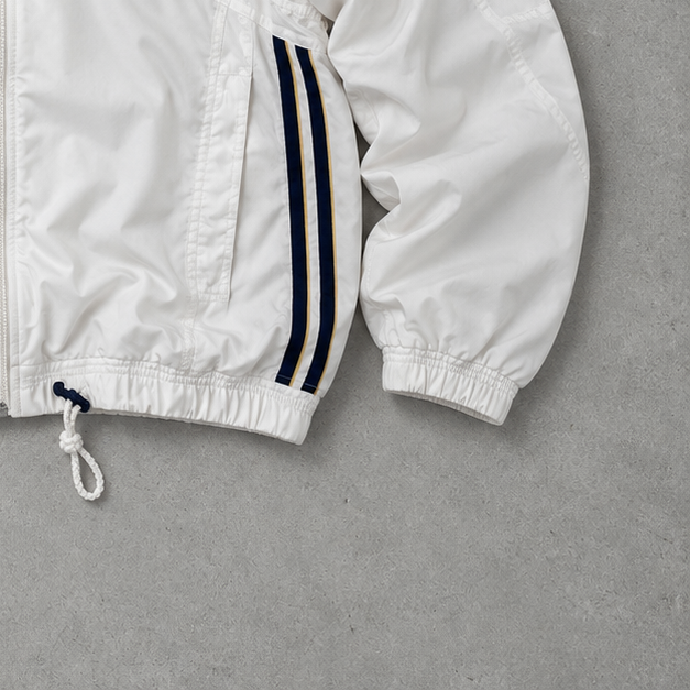 90s adidas Track Jacket Weiß Limited (S)