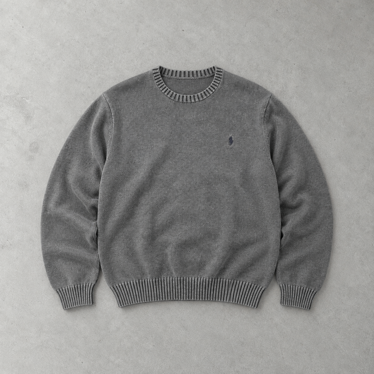 Ralph Lauren Crewneck Sweater Grau Rare (L)