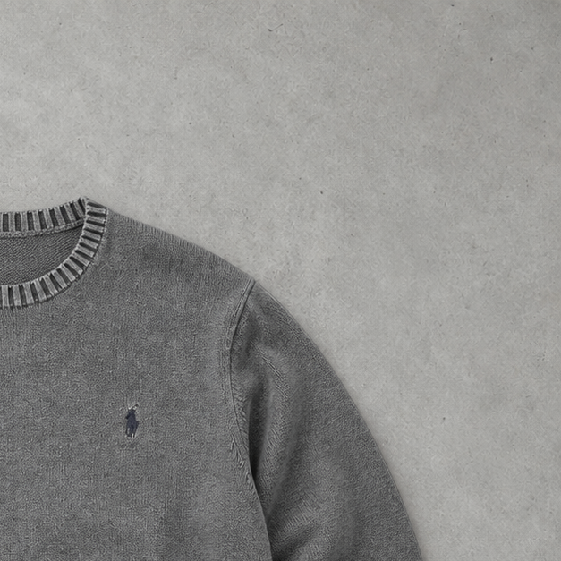 Ralph Lauren Crewneck Sweater Grau Rare (L)