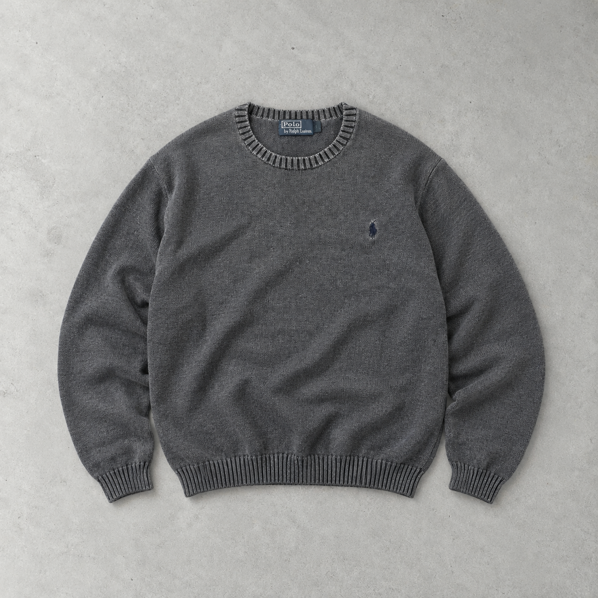 Ralph Lauren Crewneck Sweater Grau Rare (L)