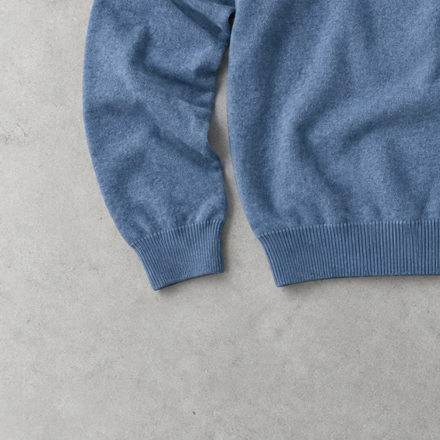 Ralph Lauren Sweater Hellblau Stitched Logo Rare (M)