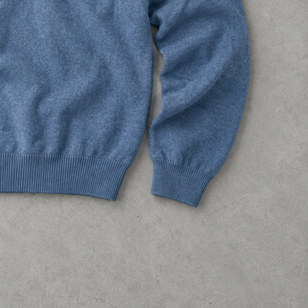 Ralph Lauren Sweater Hellblau Stitched Logo Rare (M)