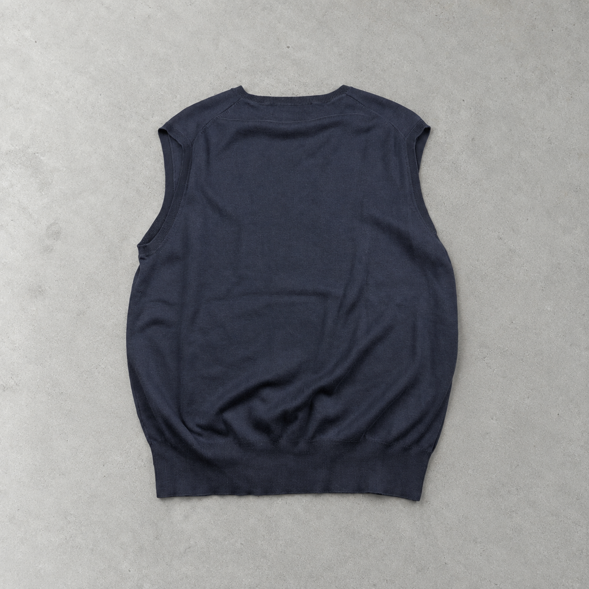 Ralph Lauren Vest Marineblau Rare (M) Stitched Logo
