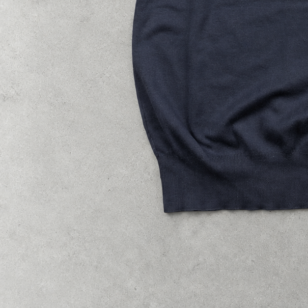Ralph Lauren Vest Marineblau Rare (M) Stitched Logo
