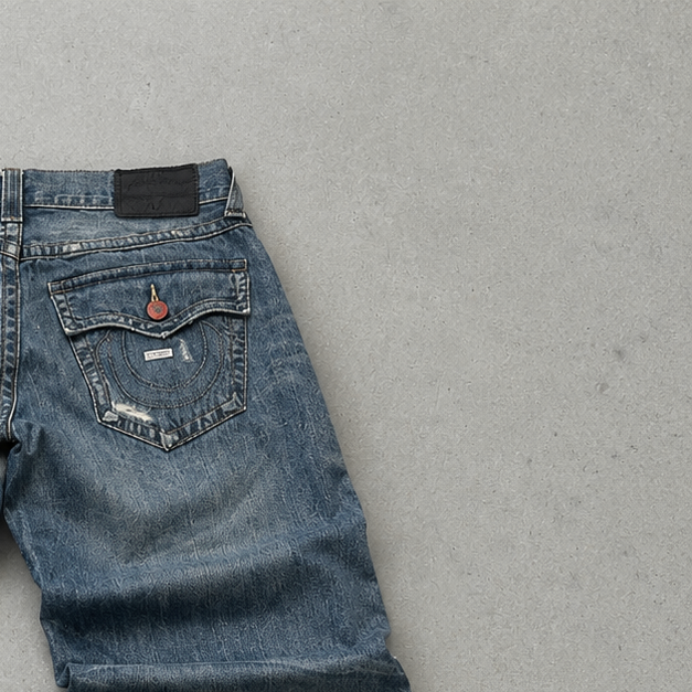 Vintage True Religion Baggy Jeans Blau Limited (M)