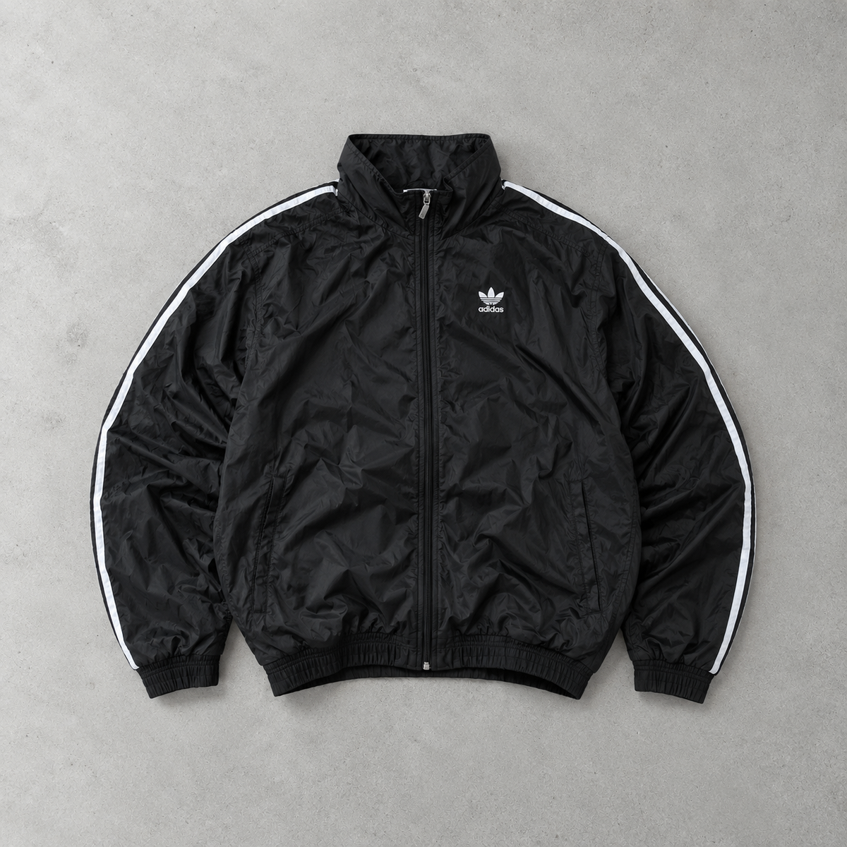 Adidas Trainingsjacke Schwarz / Weiß Limited (L)