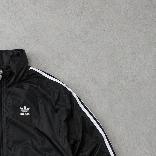 Adidas Trainingsjacke Schwarz / Weiß Limited (L)