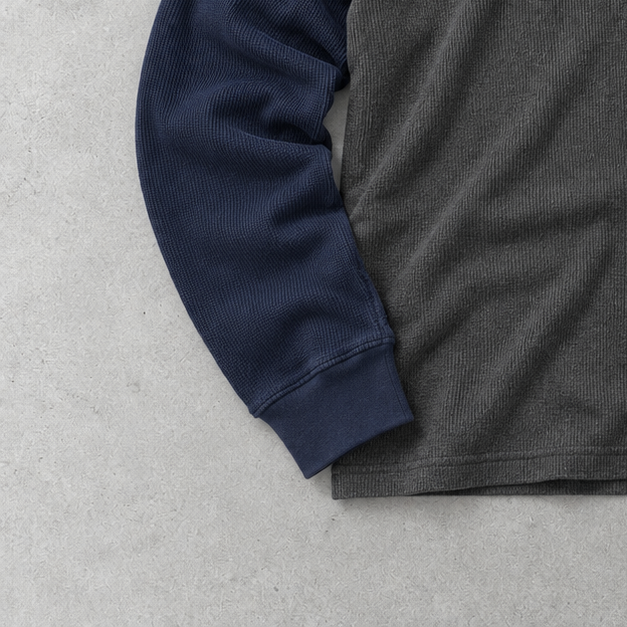Polo Ralph Lauren Hoodie Grau, Marineblau Rare (L)