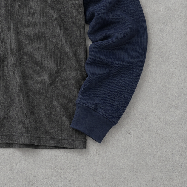 Polo Ralph Lauren Hoodie Grau, Marineblau Rare (L)