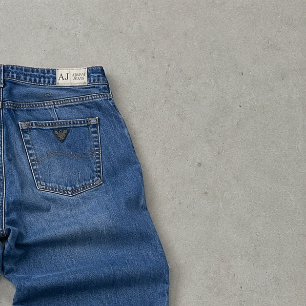 Y2K Armani Jeans Jeans Blau Limited (W30 | DE 46)
