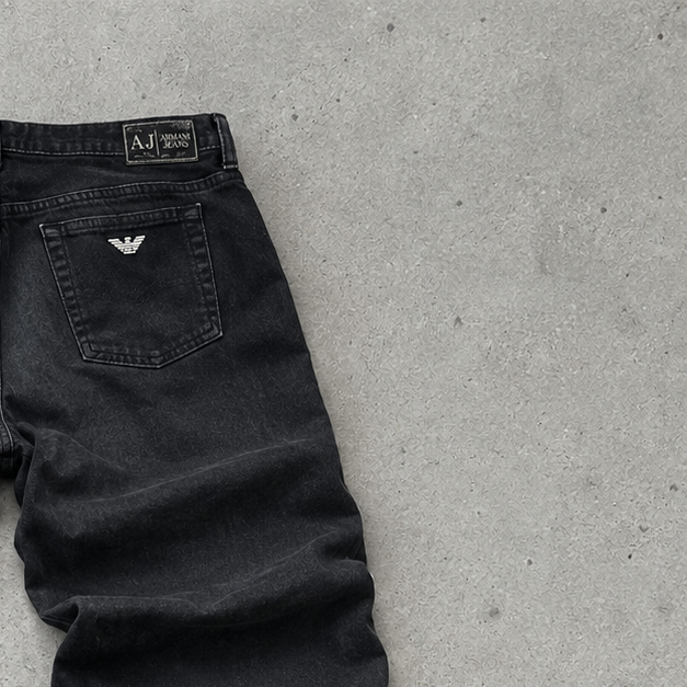 Armani Jeans Jeans Schwarz Limited (W32 / DE 48)