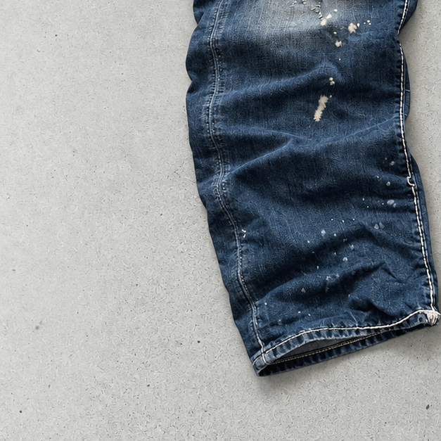 Y2K True Religion Bootcut Jeans Navy Rare (XL)