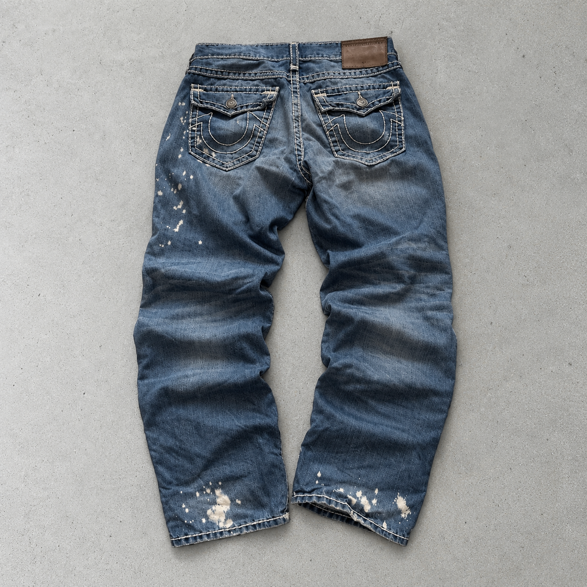 Y2K True Religion Bootcut Jeans Navy Rare (XL)