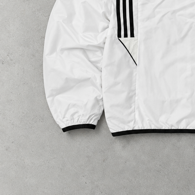 2024 Adidas Rain Jacket White / Black Rare (L)