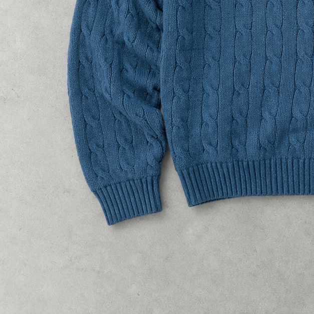 Polo Ralph Lauren Sweater Blau Rare (XXL) Stitched Logo