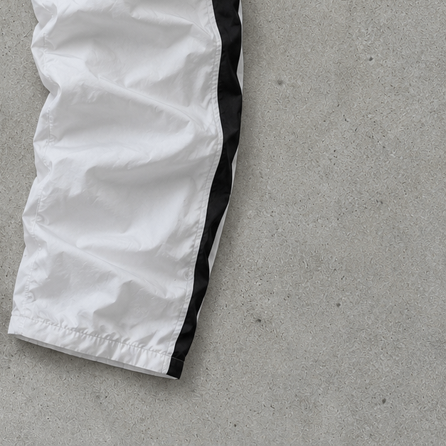 Y2K Nike Track Pants Weiß Rare (XL)