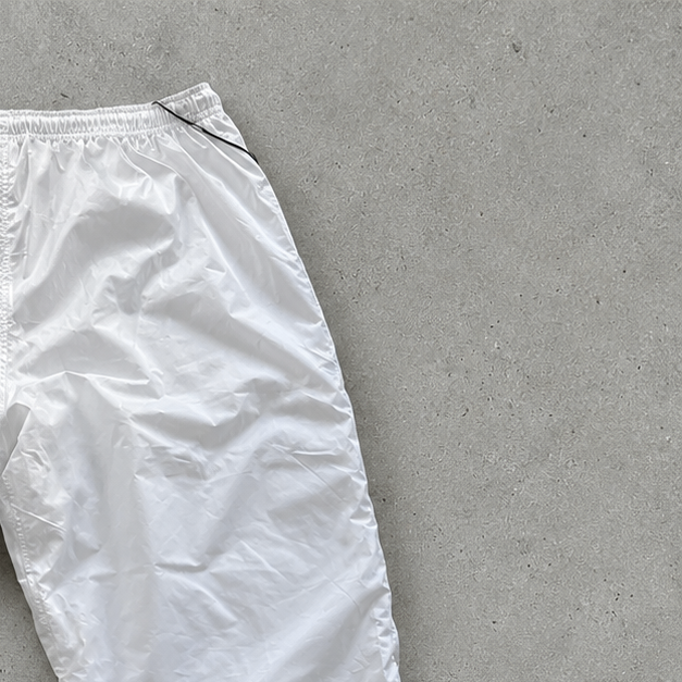 Y2K Nike Track Pants Weiß Rare (XL)
