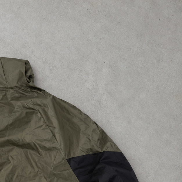 adidas Jacket Schwarz, Dunkelgrün Rare (S)