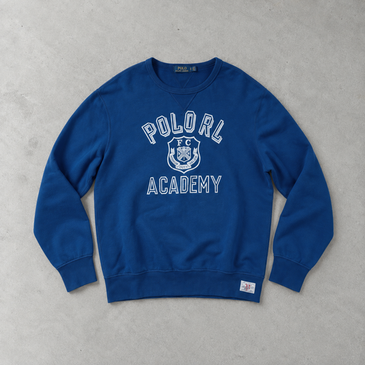 Y2K Ralph Lauren Sweater Blau Limited (L)