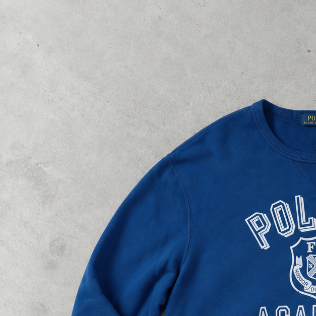 Y2K Ralph Lauren Sweater Blau Limited (L)