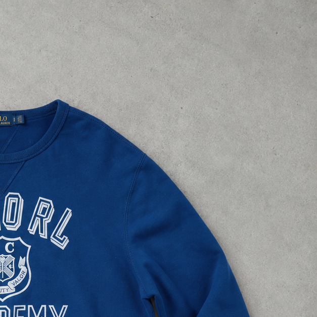 Y2K Ralph Lauren Sweater Blau Limited (L)