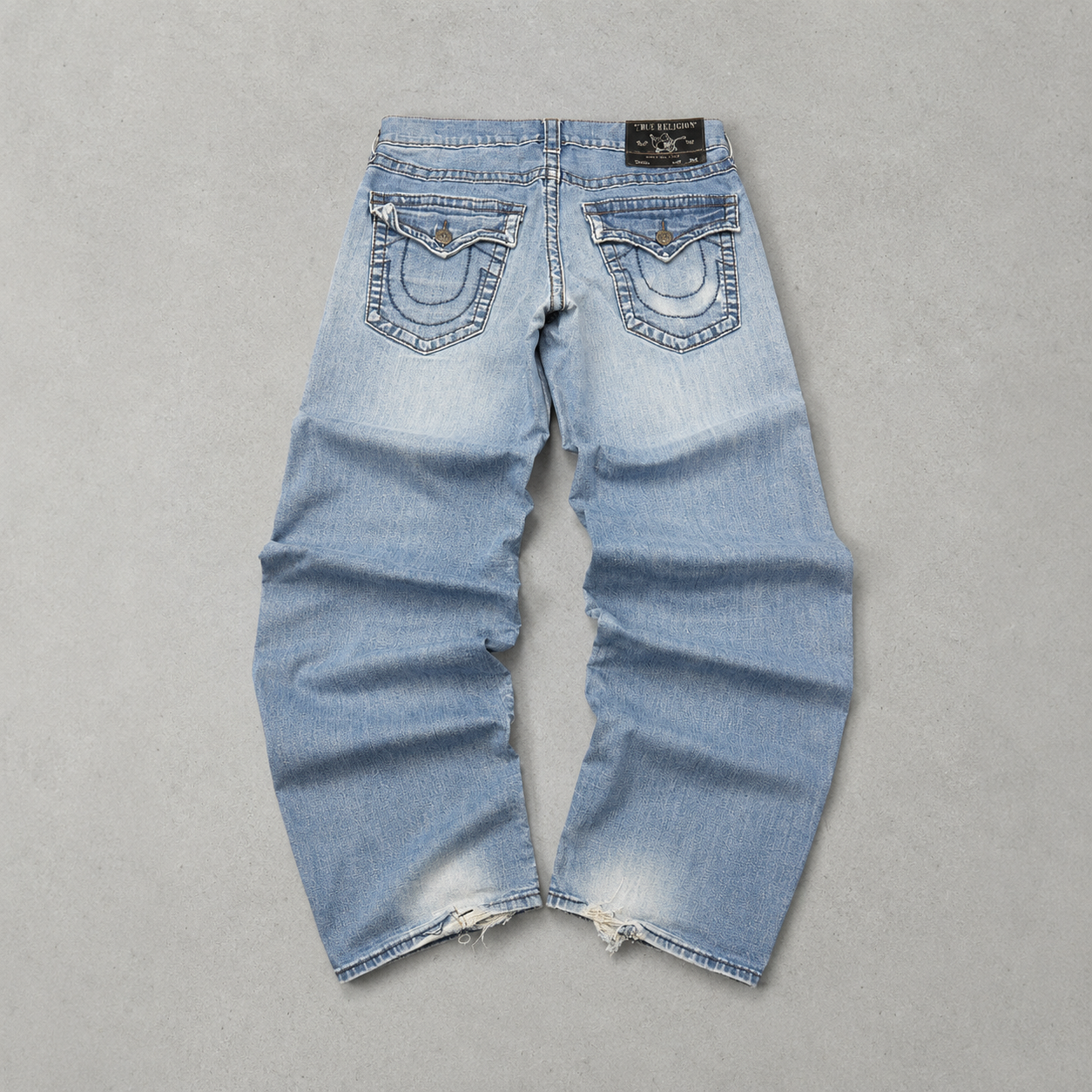 Y2K True Religion Jeans Blau Rare (L)