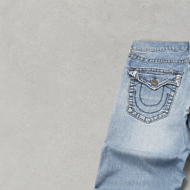 Y2K True Religion Jeans Blau Rare (L)