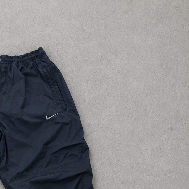 Y2K Nike Track Pants Schwarz Limited (Size XL)