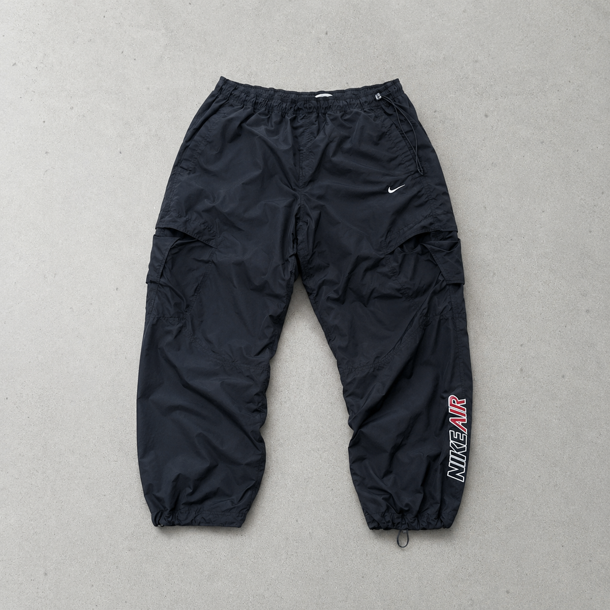 Y2K Nike Track Pants Schwarz Limited (Size XL)