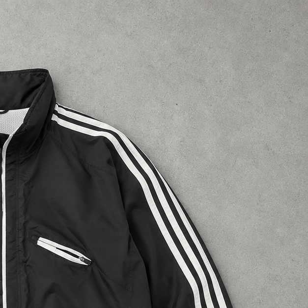 Coupe-vent Adidas Noir / Blanc Édition limitée (L)