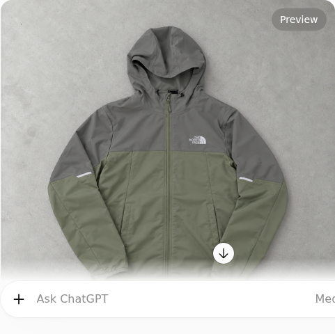 The North Face Jacket Khaki Rare (M)