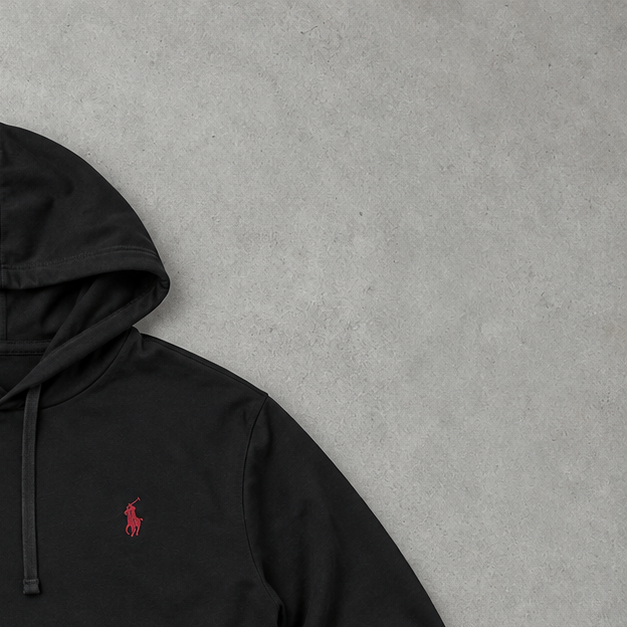 Ralph Lauren Hoodie Schwarz Limited (S) Stitched Logo