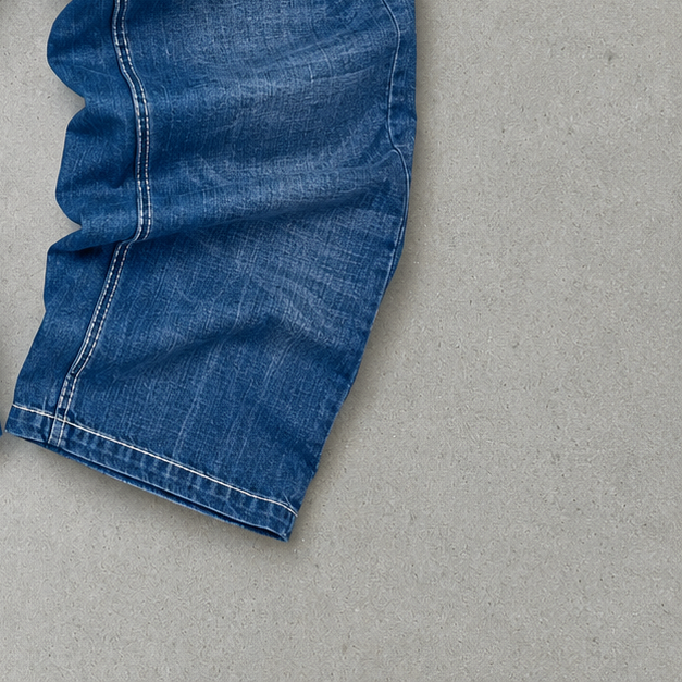 Y2K True Religion Jeans Bunt, Blau Rare (M)