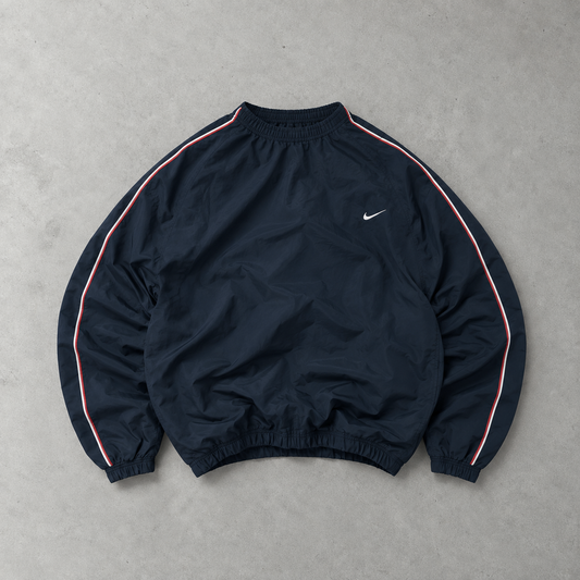 Vintage Nike Sweatshirt Navy Limited (XL) Stitched Logo