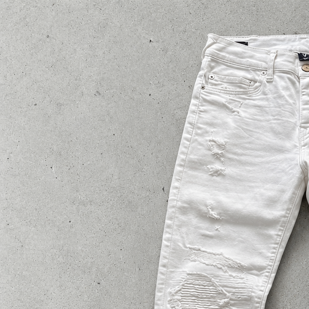 True Religion Skinny Jeans White Limited (W33 | DE 48)