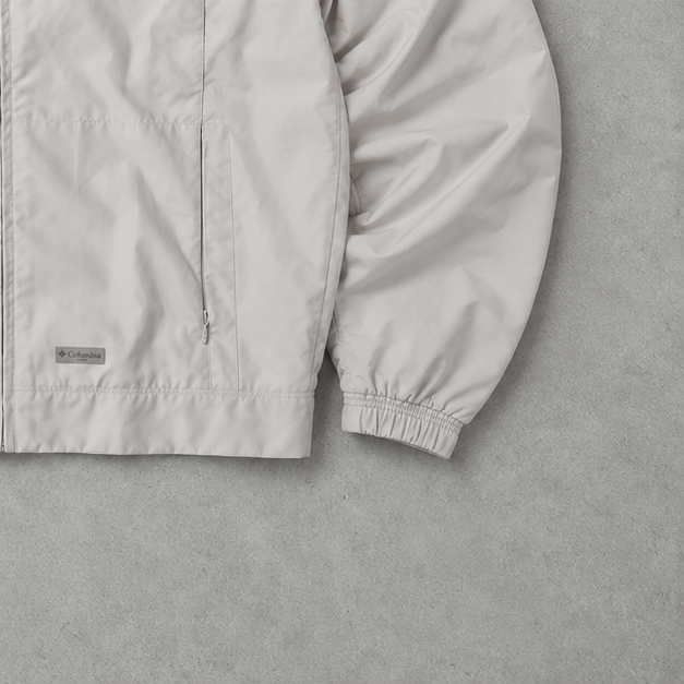 Champion Windbreaker Creme, Beige Rare (S)