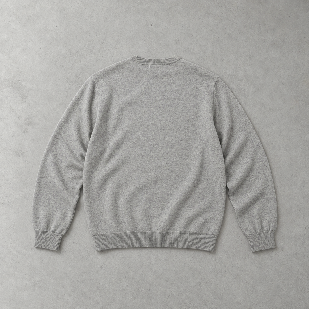 Polo Ralph Lauren V-Neck Sweater Grau Rare (XL) Stitched Logo