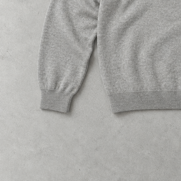 Polo Ralph Lauren V-Neck Sweater Grau Rare (XL) Stitched Logo