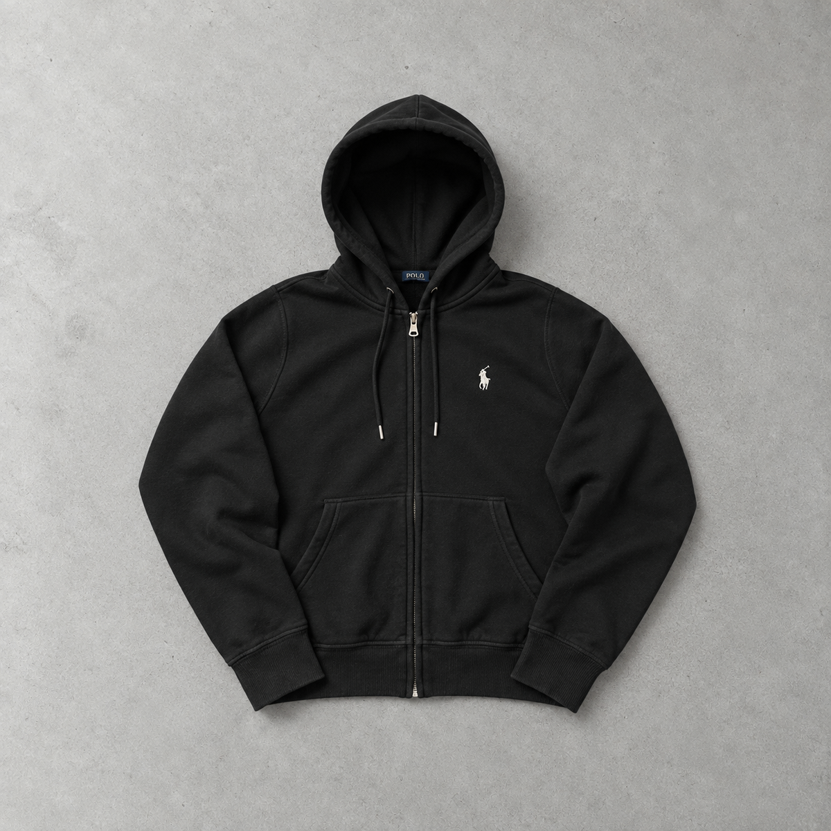 Ralph Lauren Hoodie Schwarz Rare (M)