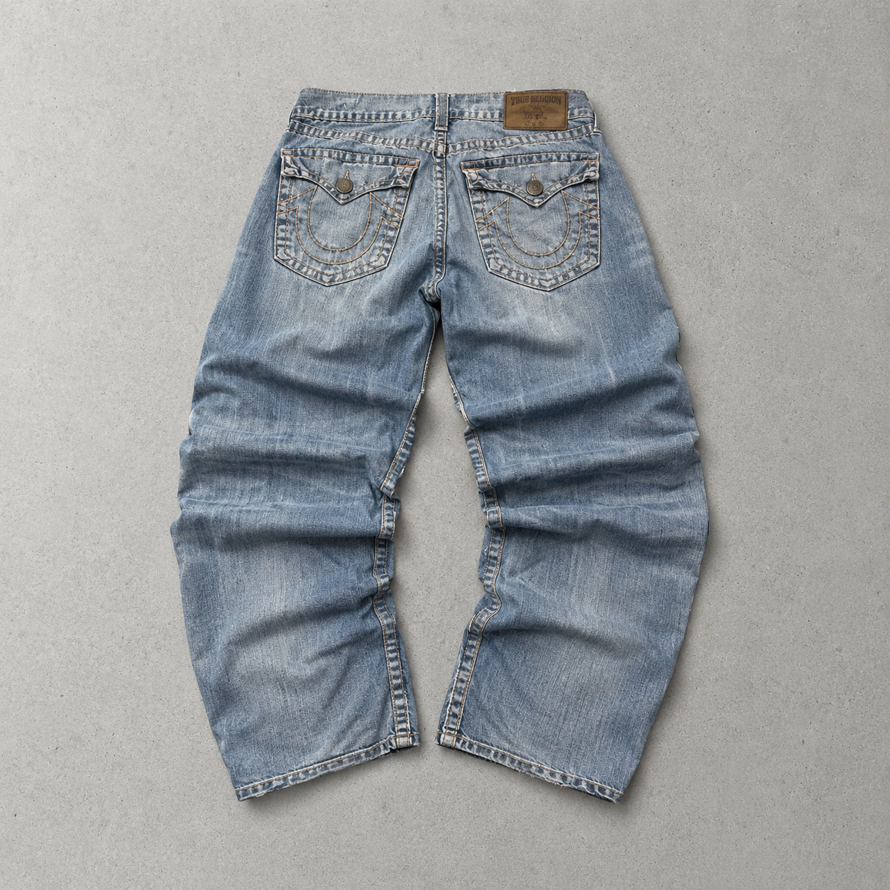 Y2K True Religion Jeans Hellblau Limited (M)