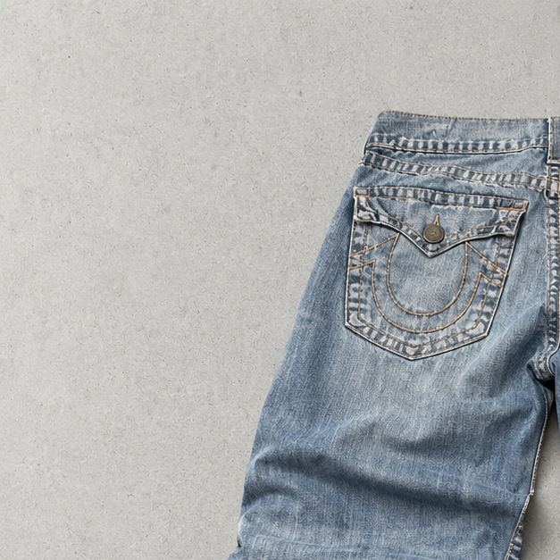 Y2K True Religion Jeans Hellblau Limited (M)